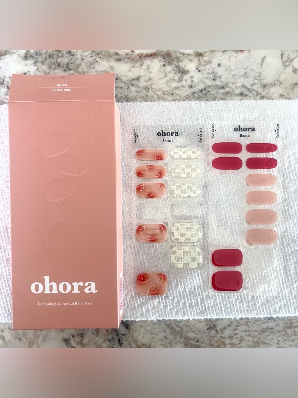 Ohora N Love Sign Partials